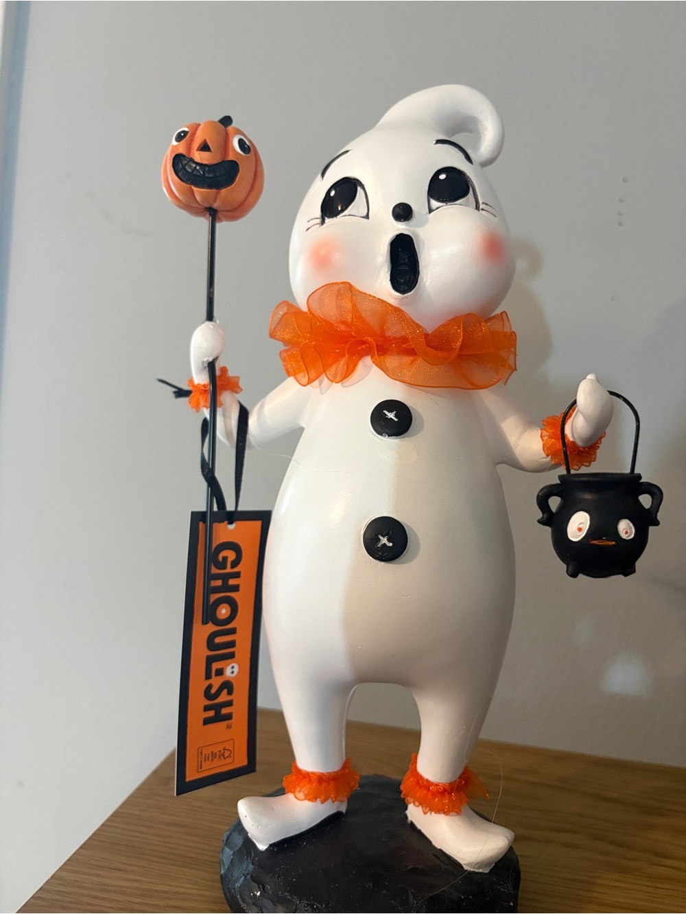 Viral ghost figurine